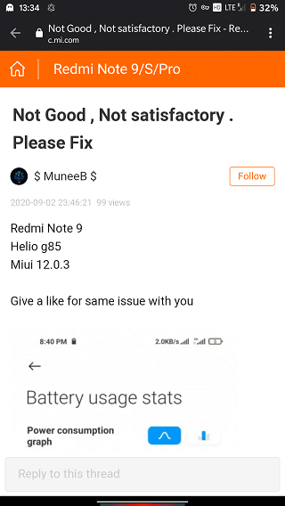 Оболочка MIUI 12 снижает производительность Redmi Note 9